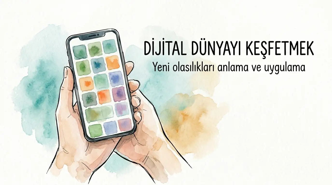 Elde tutulan telefonda sade mobil oyun erişimi tasviri